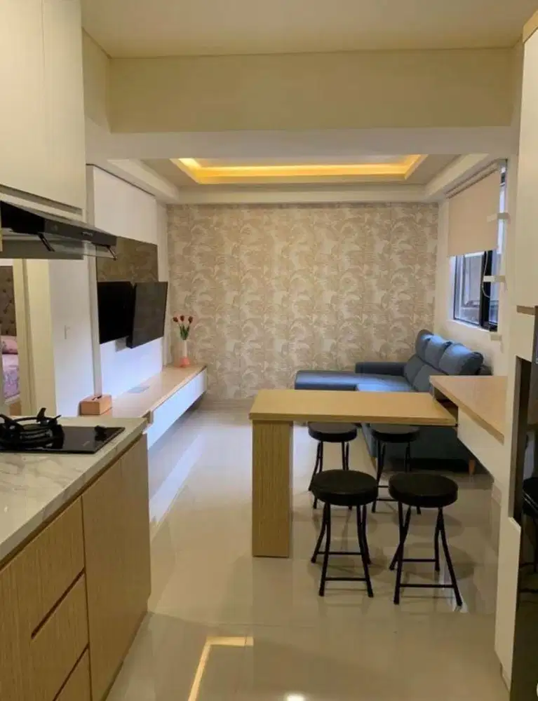 Disewakan apartemen 2BR Full Furnished Fasilitas Lengkap