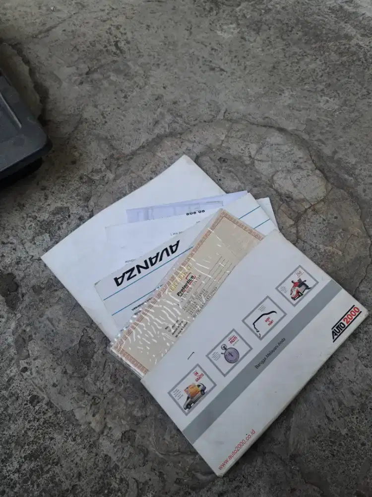 Manual book avanza