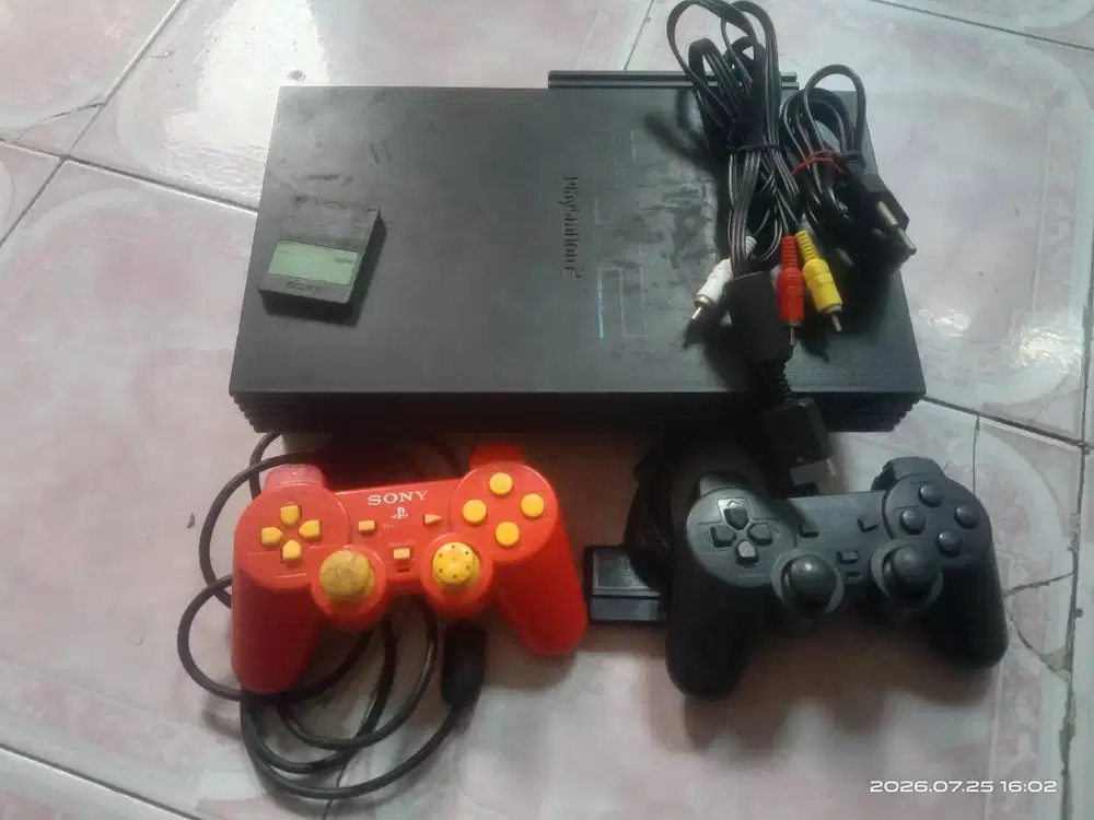PS 2 lengkap tinggal pakai