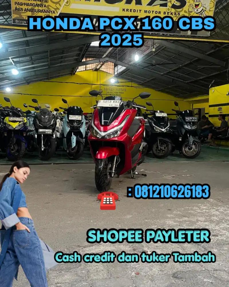 HONDA PCX 160 CBS 2025
