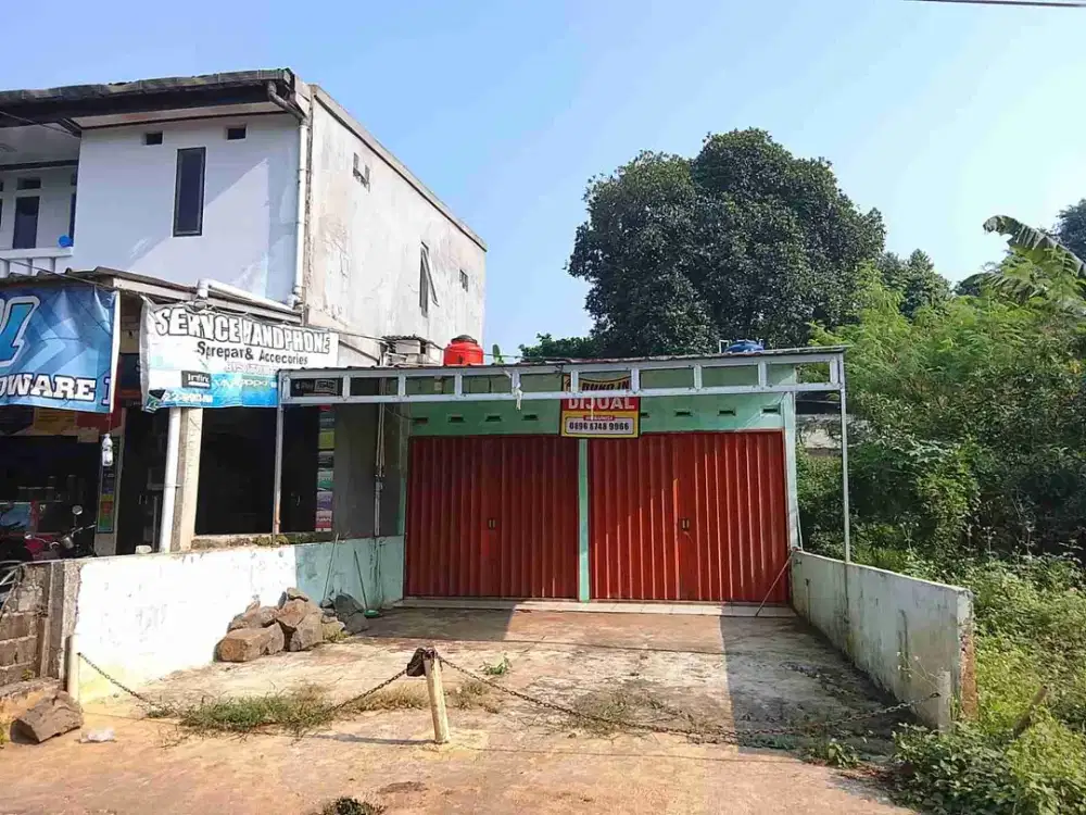 Ruko Dipinggir Jalan Siap Huni Tajur Halang Bogor