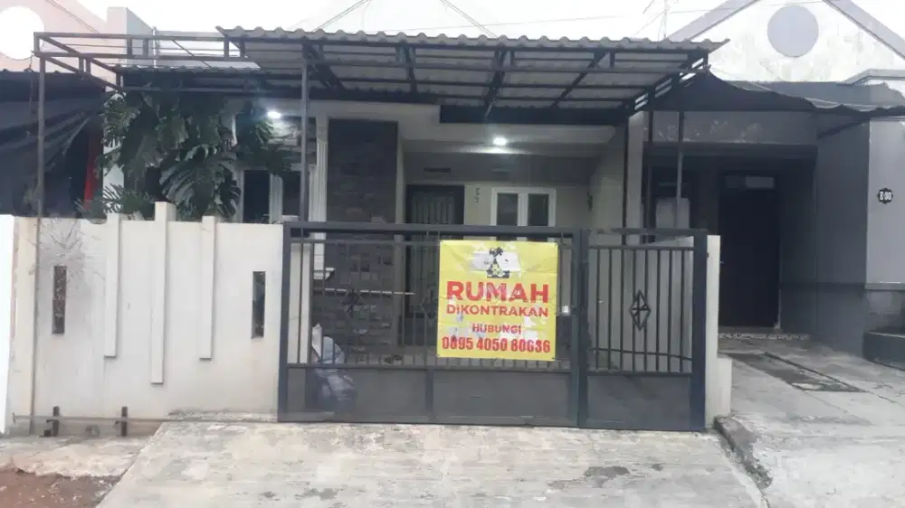 DISEWAKAN RUMAH DI PERUMAHAN AMAN DAN NYAMAN