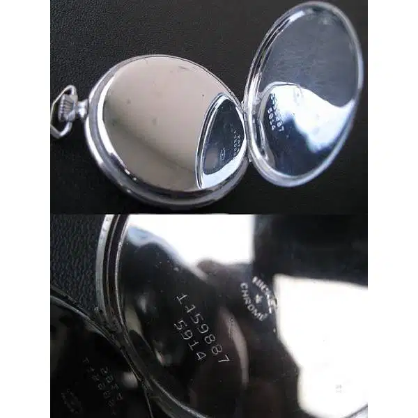 jadul -  nickel chroom zakhorloge/ jam saku CHRONOMETER