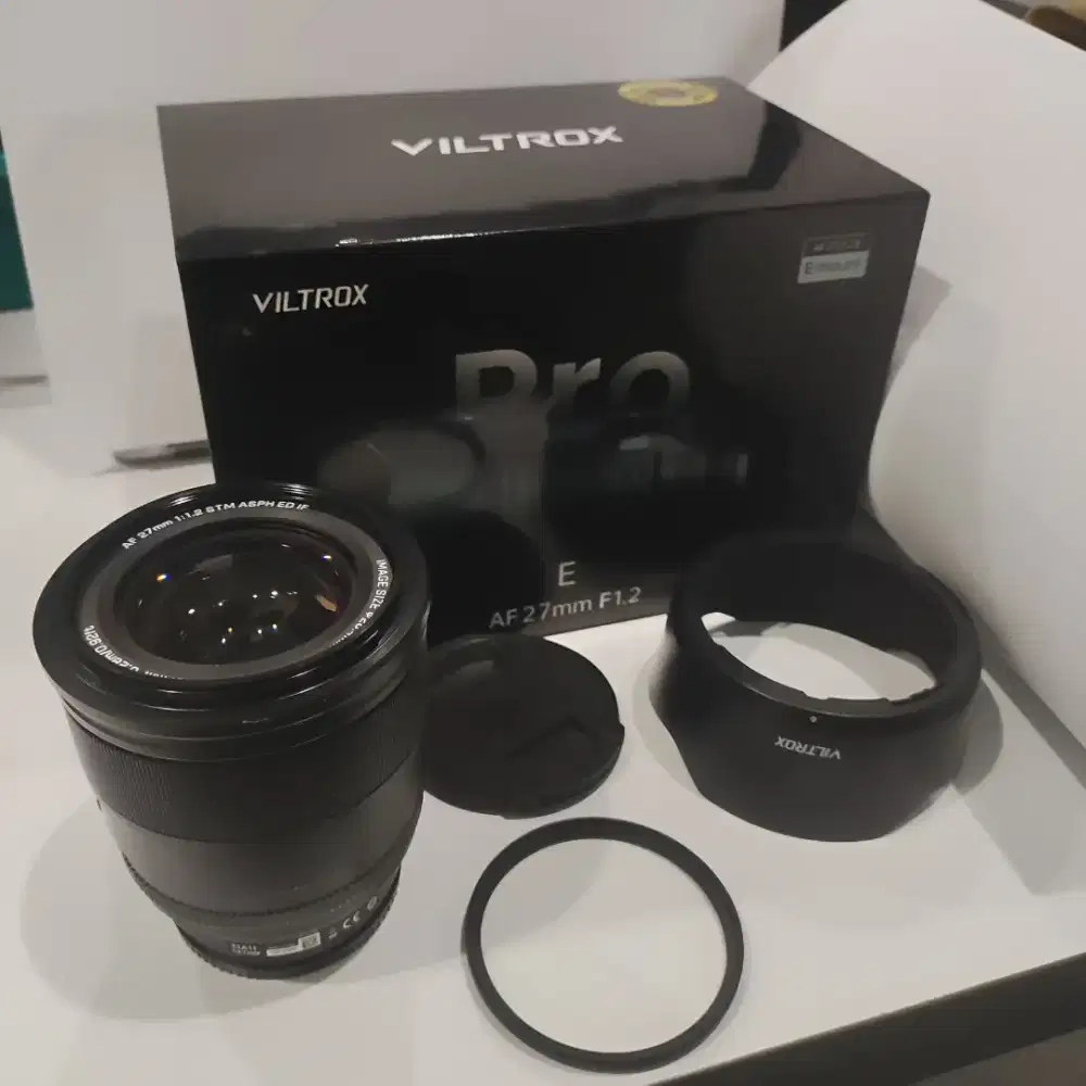 Lensa Viltrox AF 27mm F1.2 Sony E Mount Mulus
