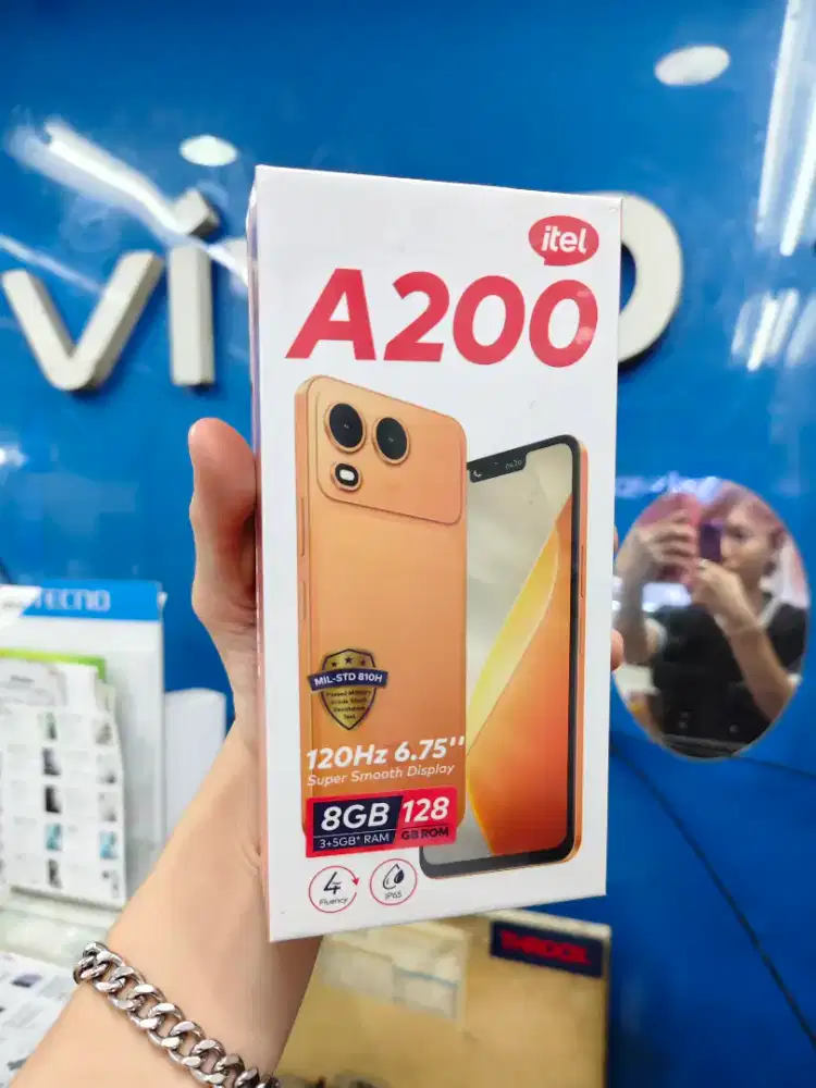 Itel A200 3+5/128 GB Baru Garansi Fresh