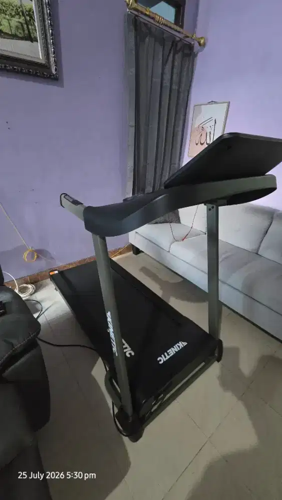 Treadmill kinetic motorized 1.25 hp