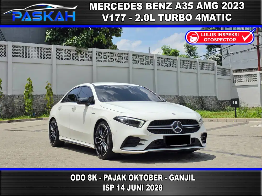 BUNGA=4% PAJAK=OKTOBER Odo=8k MERCEDES BENZ A35 AMG 2023 A 35 AMG 2023