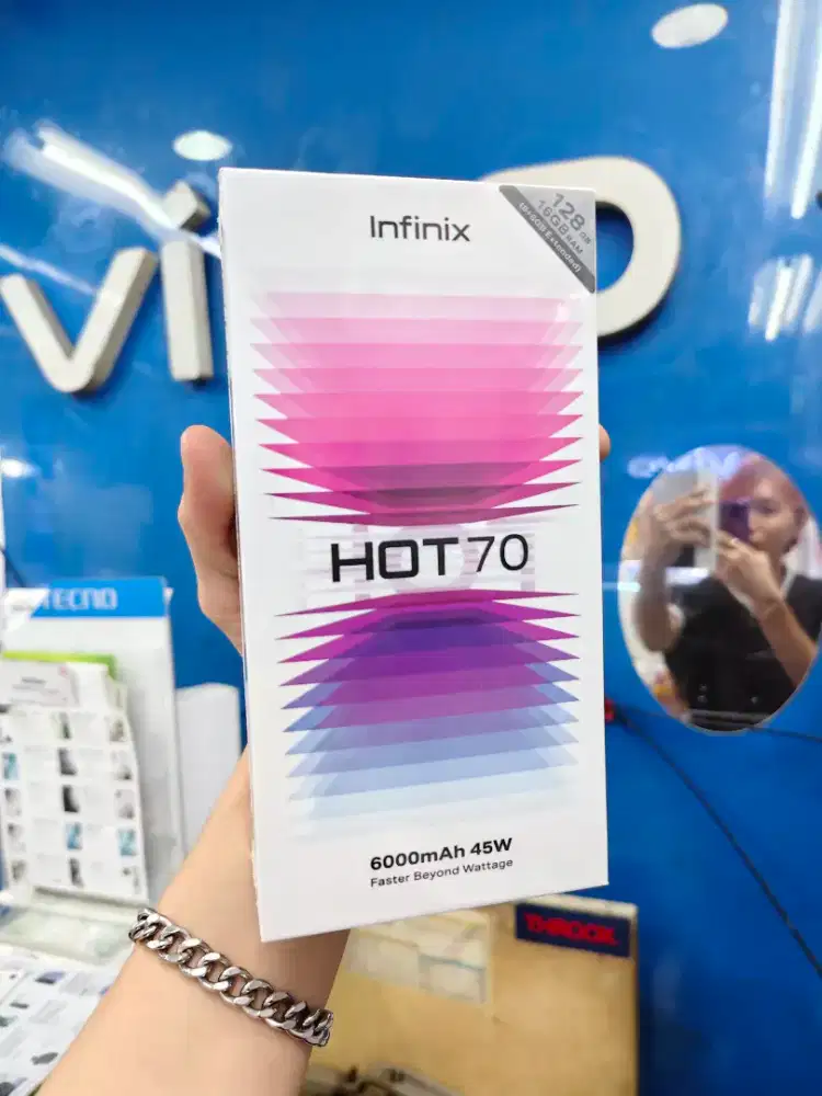 Infinix Hot 70 8+8/128 GB Baru Garansi Fresh