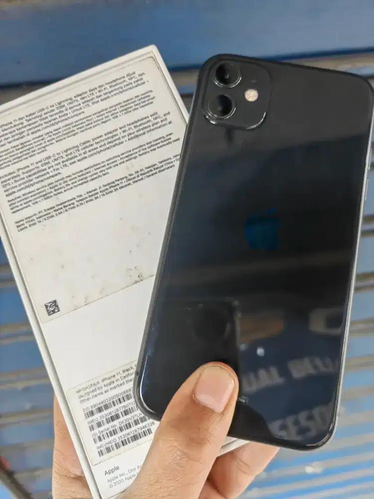 Iphone 11 64gb bh 73% msh orian ios msh 16.3