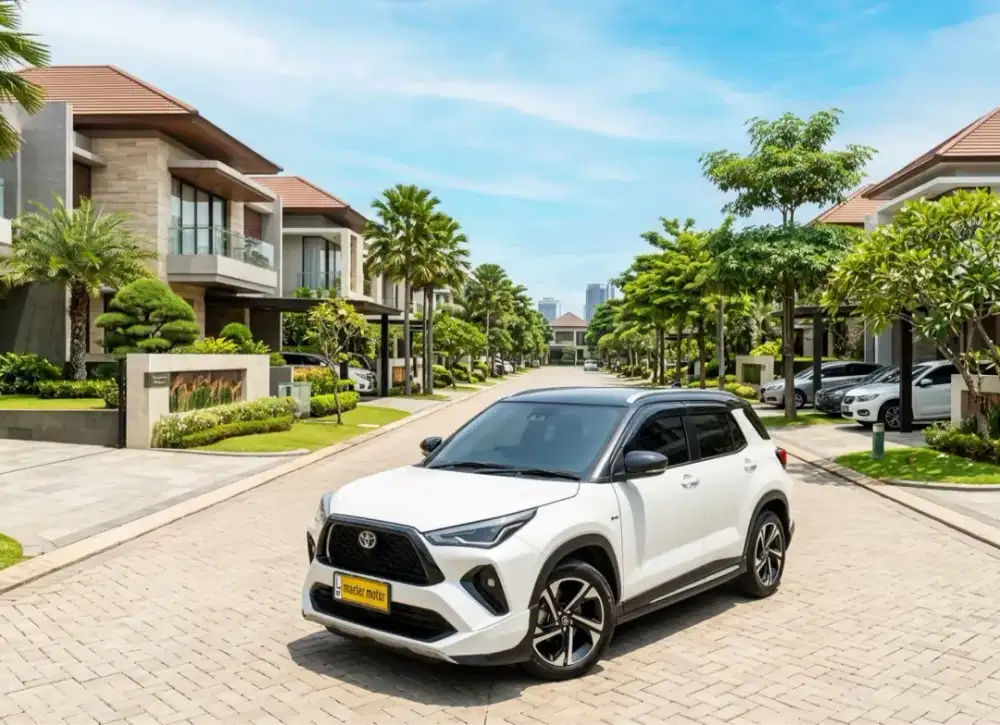 Yaris Cross 1.5 S GR HV TSS Hybrid 2023 A/T Odo 30 rb an
DP Rp. 70 JT