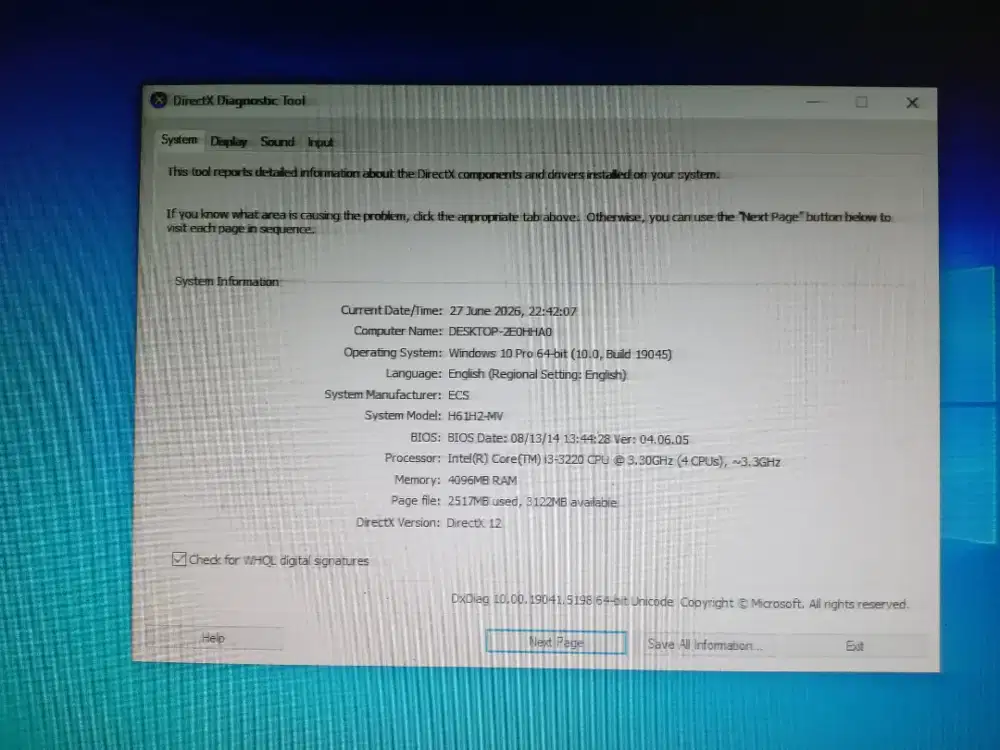 Komputer I3 Nvidia Gt 240
