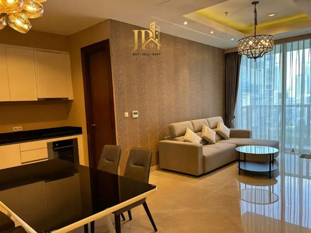 Sewa Apartemen The Elements 2 Br Fully Furnished - Comfortable Strategic At Kuningan Jakarta Selatan