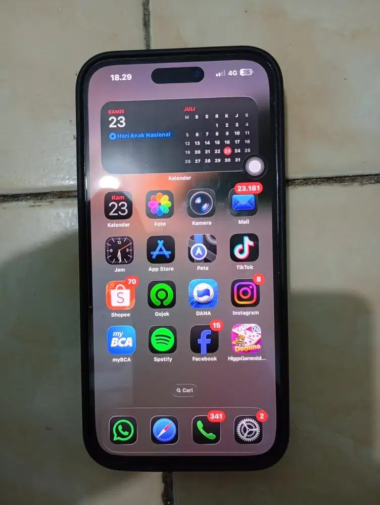 Iphone 14 Promax 128 inter Beacukai