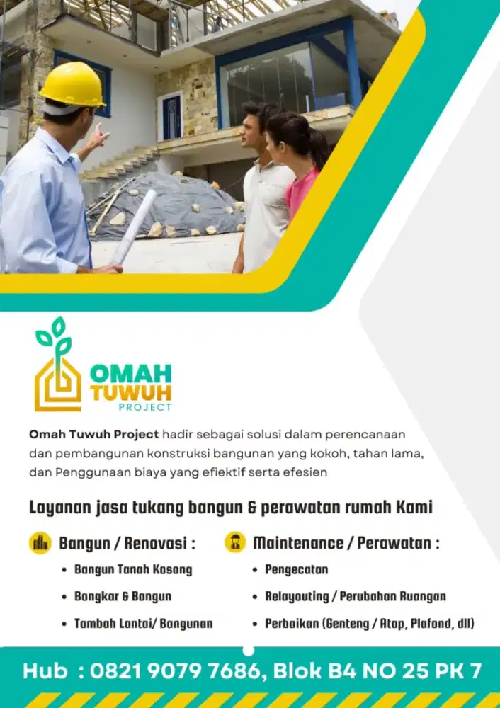 Jasa kontraktor Bangun dan Renovasi area cileungsi dan jakarta