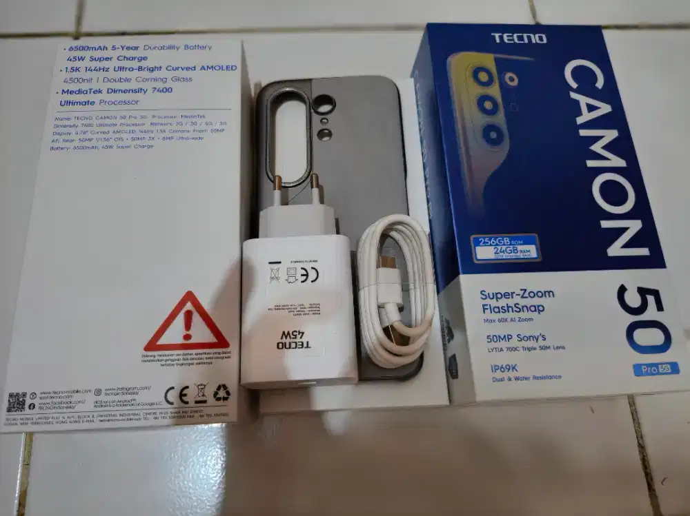 Tecno Camon 50pro 5G 12/256 like new