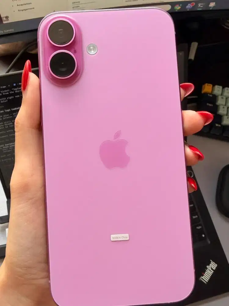 Iphone 16 plus 128 GB - mulus fullset - Nego tipis