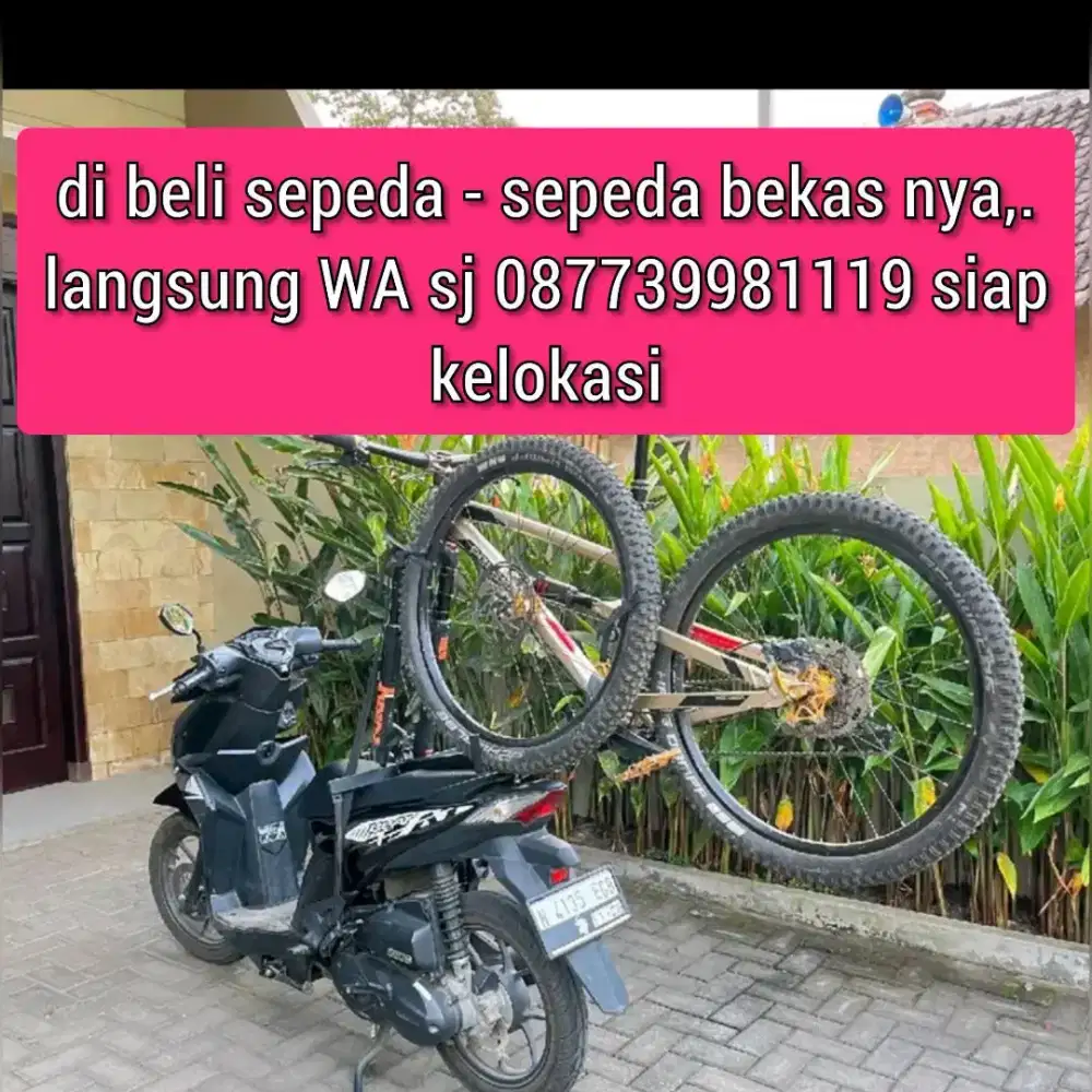 di beli sepeda bekas Polygon Thrill dll yg mau jual tawarkan ke saya