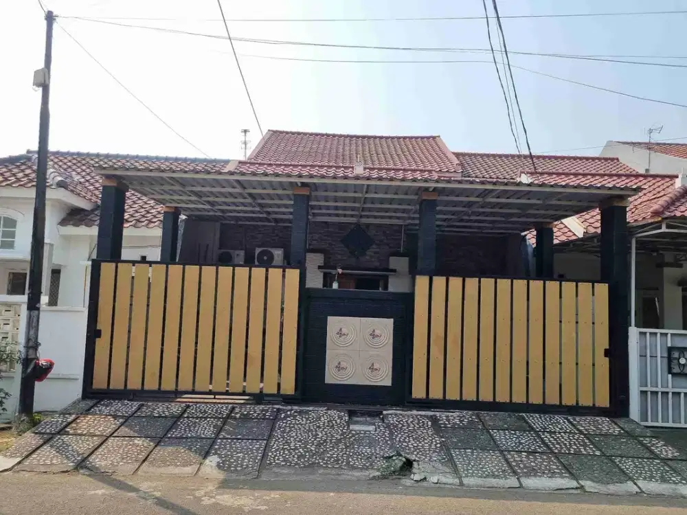 Dijual Rumah 2 lantai Siap Huni Dalam cluster  terdepan Taman sari Harapan Indah Bekasi 2