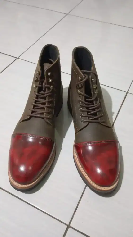 original derby boots brown ch