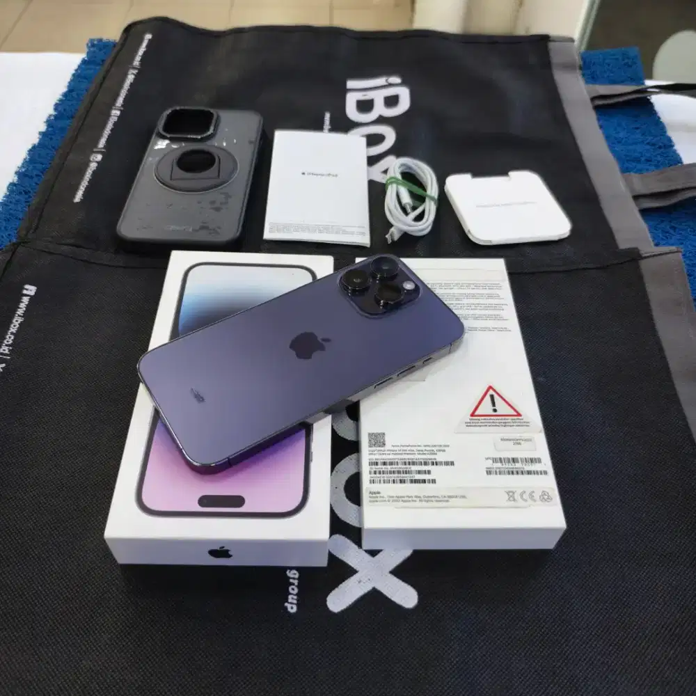 Iphone 14 Pro Max 128gb 99% like new BH 84% Ex resmi iBox