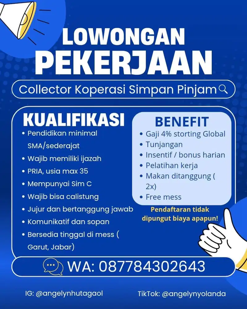 DICARI SECEPATNYA!