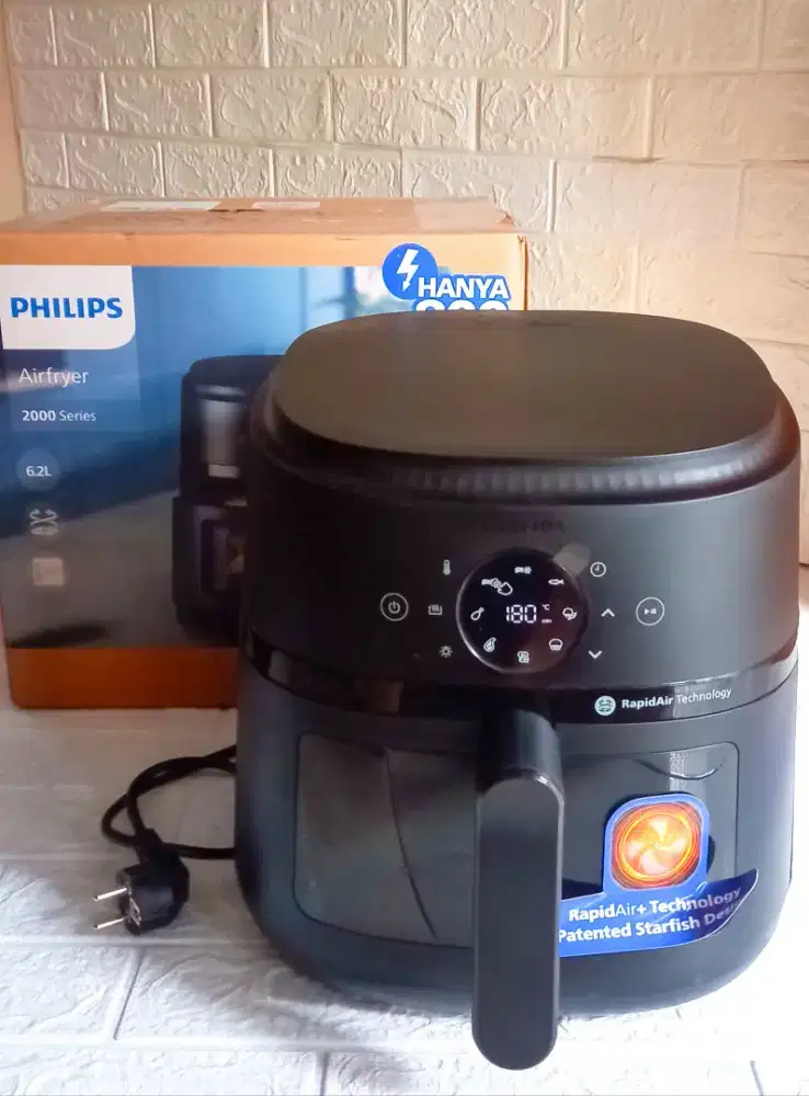 Philips airfryer 2000 series 6,2 liter (baru)