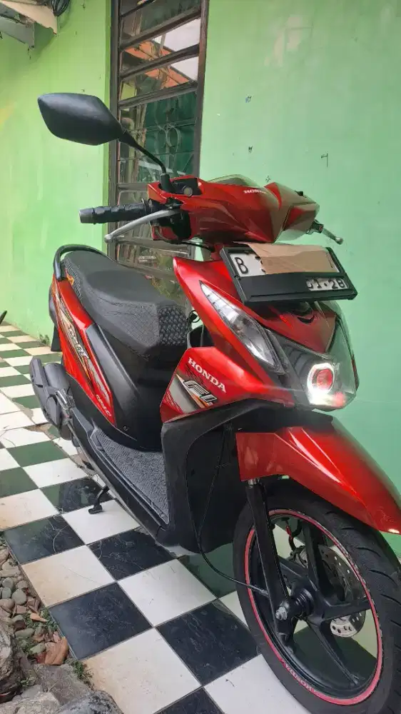 Beat FI injeksion komplit Mesin body siap gas halus lampu Beled