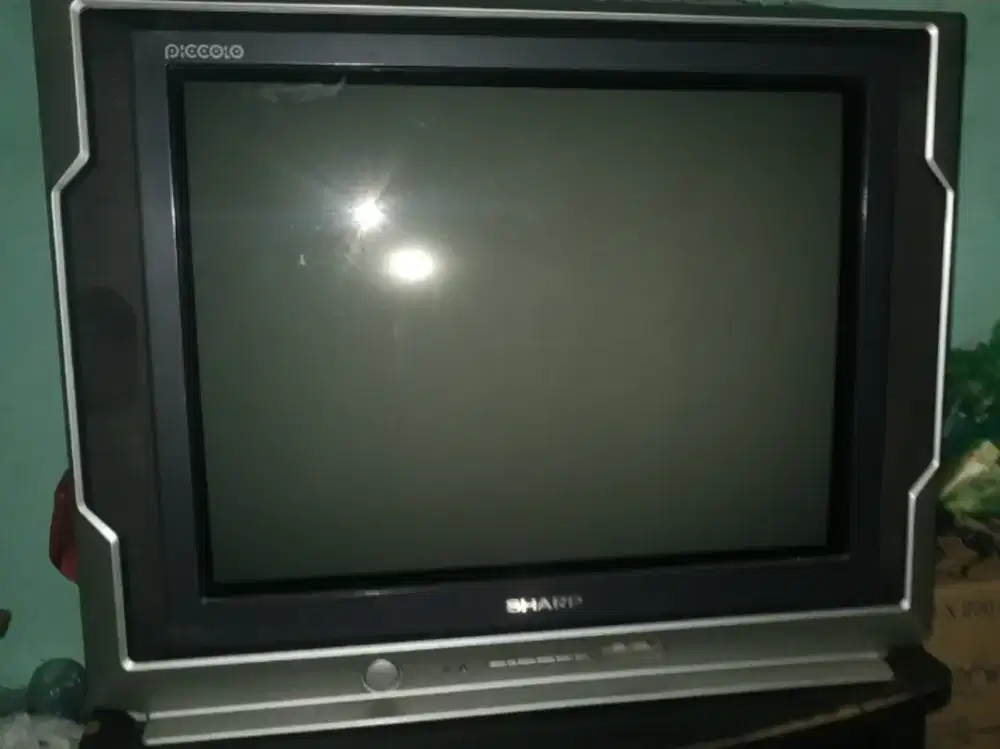 TV Sharp 21 Inch Tabung CRT 21 Layar Datar Flat STB LED Samsung Sony
