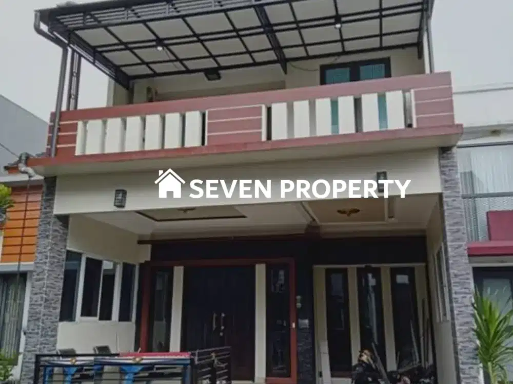 Rumah 2 1/2 lantai modern minimalis dan siap huni di Cibubur Residence