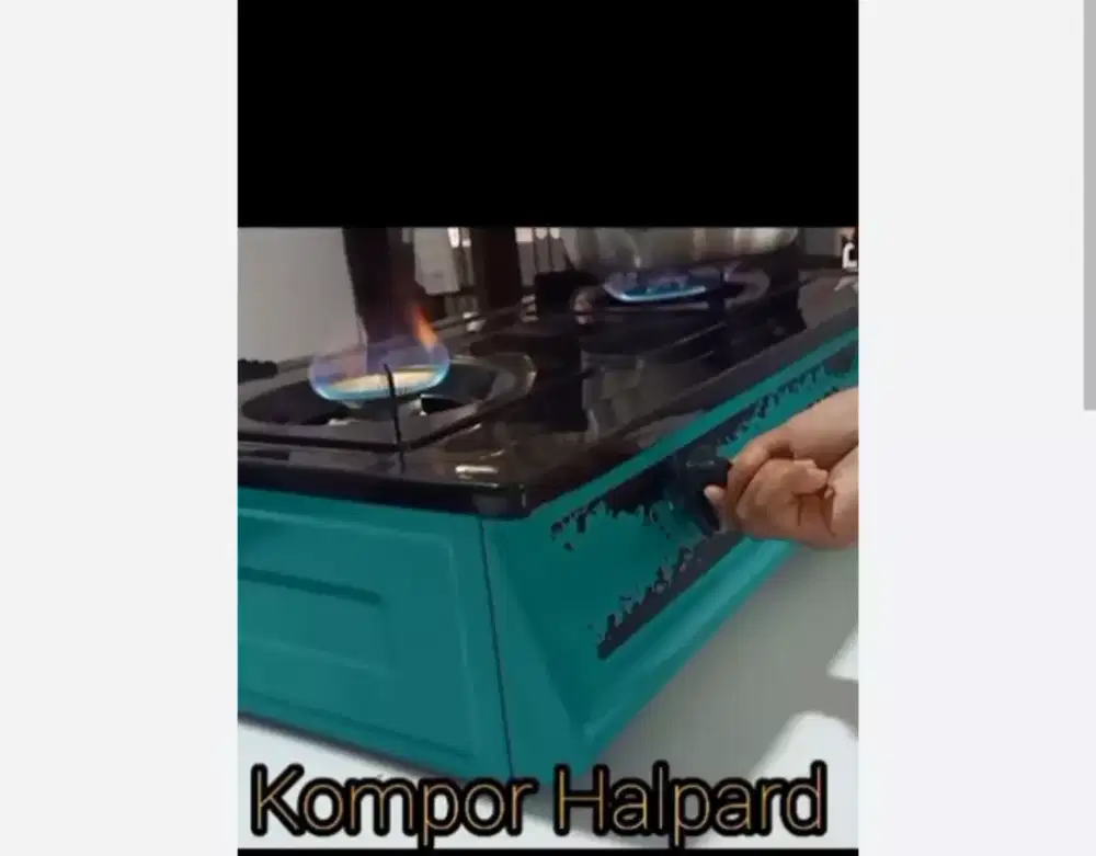Kompor gas alam merk halpard(baru)