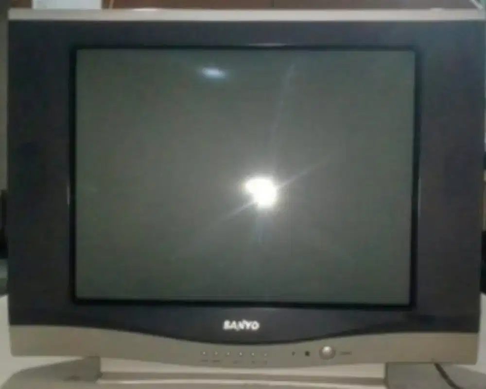 TV Sanyo 21 Inc Tabung CRT 21 Layar Datar Flat STB LCD LED Samsung LG