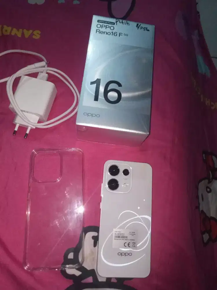 Di jual hp Oppo Reno 16f 8/256