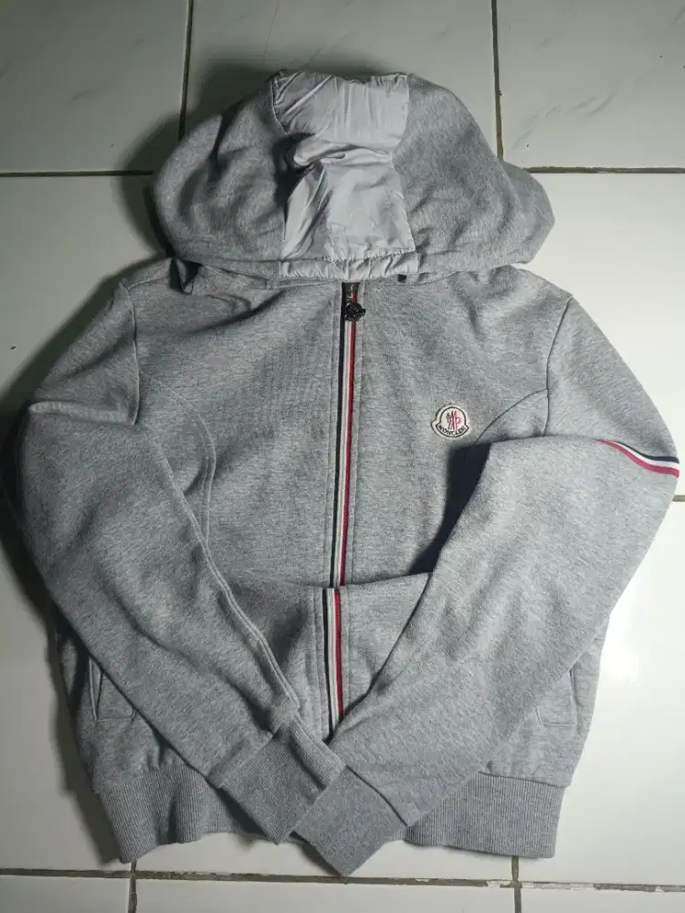 Hoodie Moncler Zipper Embos