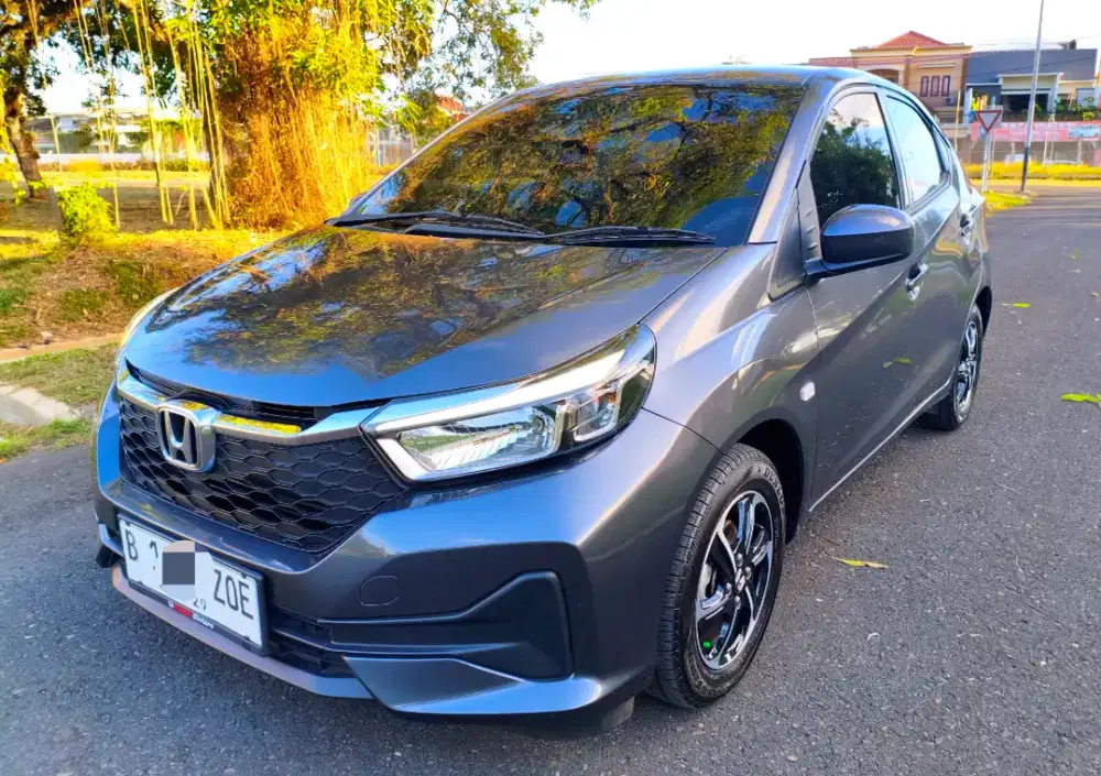 HONDA BRIO E CVT 2024 LIKE NEW KM 3 RIBU SEPERTI BARU