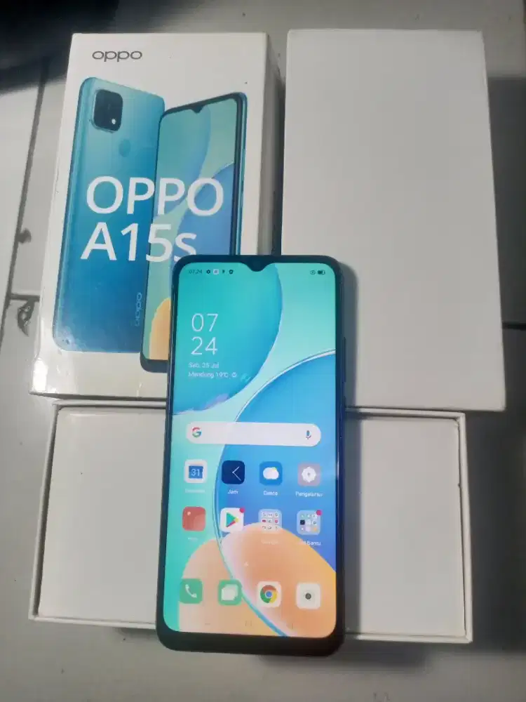 Hp Oppo a15s ram 6/128 fullset