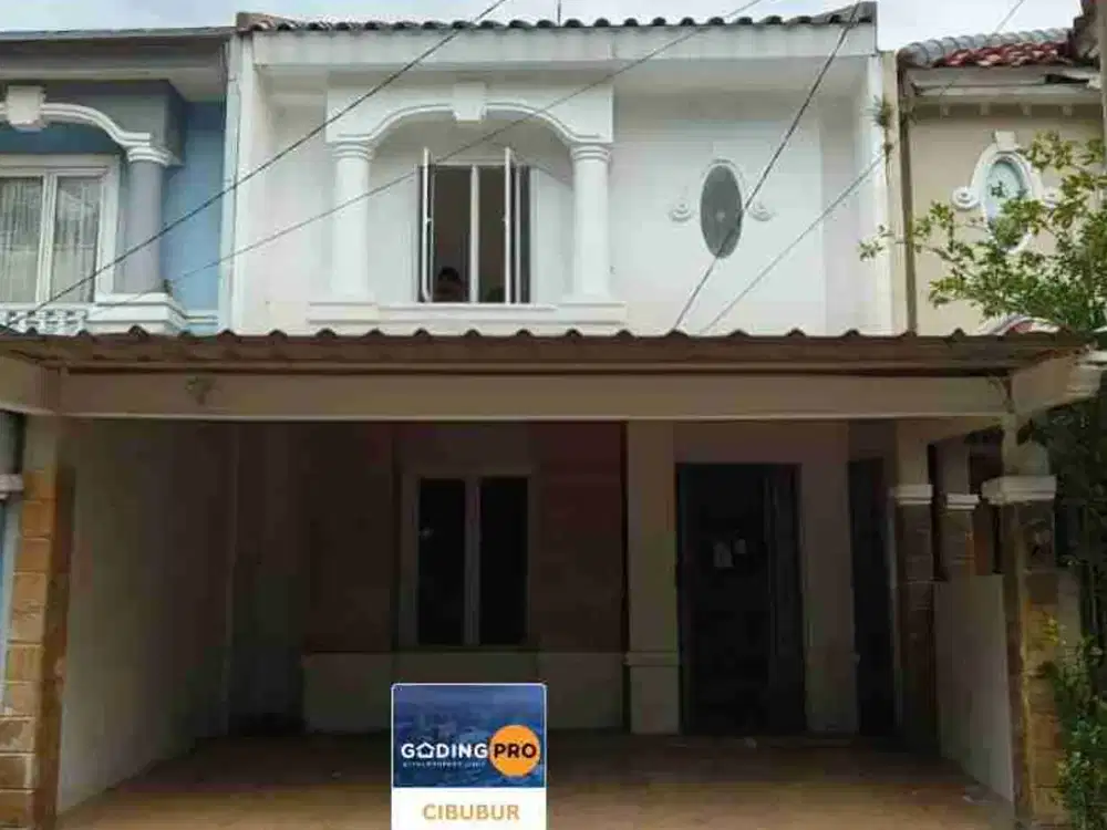 Di sewakan rumah semi furnished dalam cluster favorite bebas banjir. Raffles Hills Cibubur.