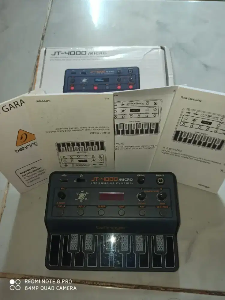 FOR SALE: BEHRINGER JT-4000 MICRO