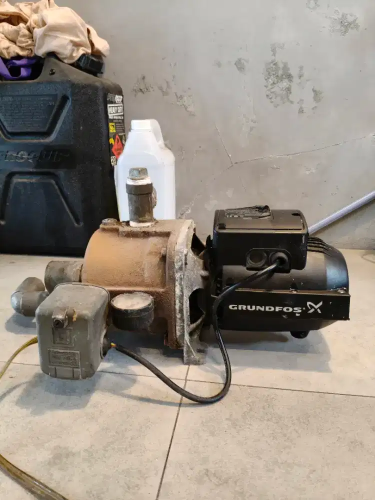 Mesin Air Jet pump Grundfos Italy