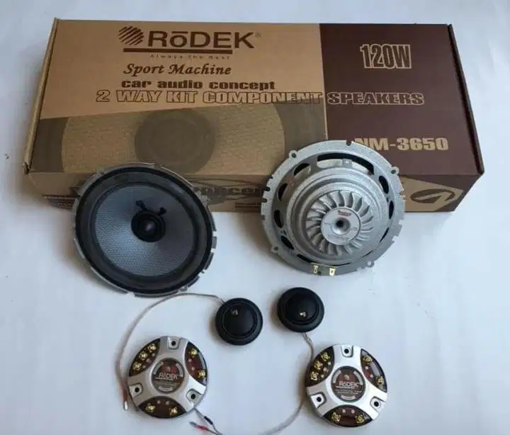 Speaker Midbass + Tweeter Old School Rodek NM3650
