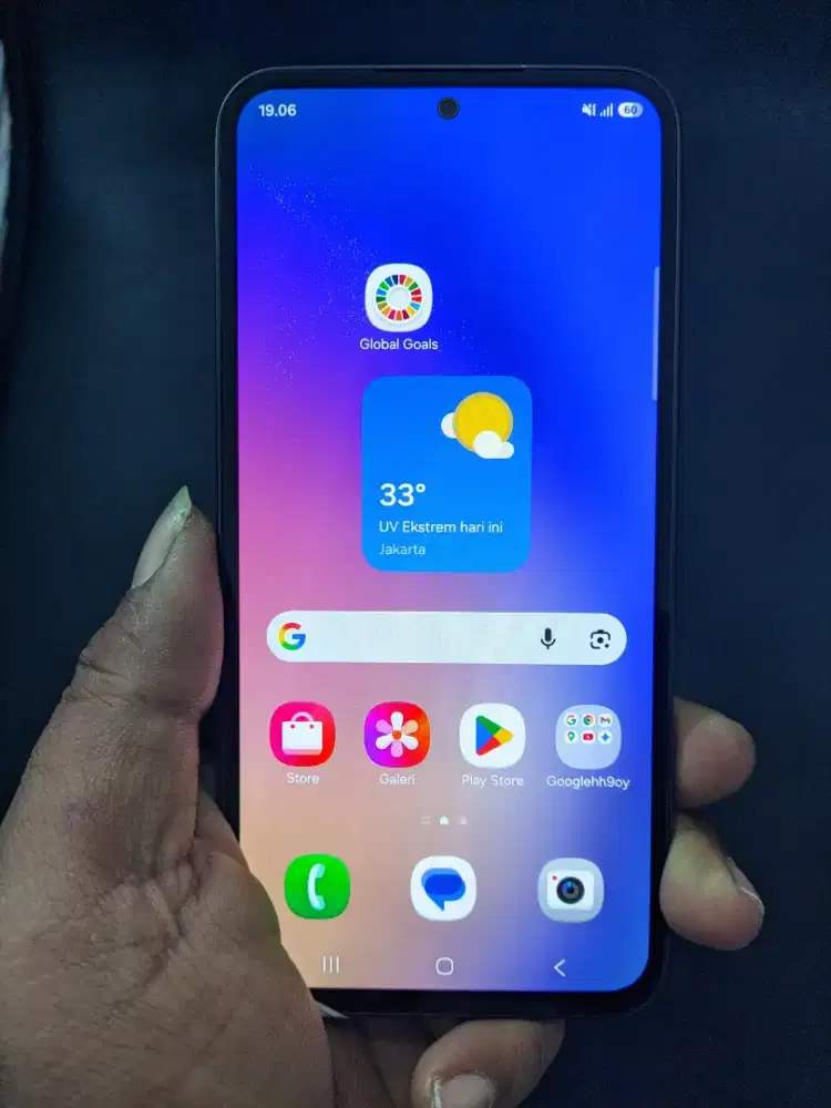 Samsung A54 8/256 black normal semua mulus