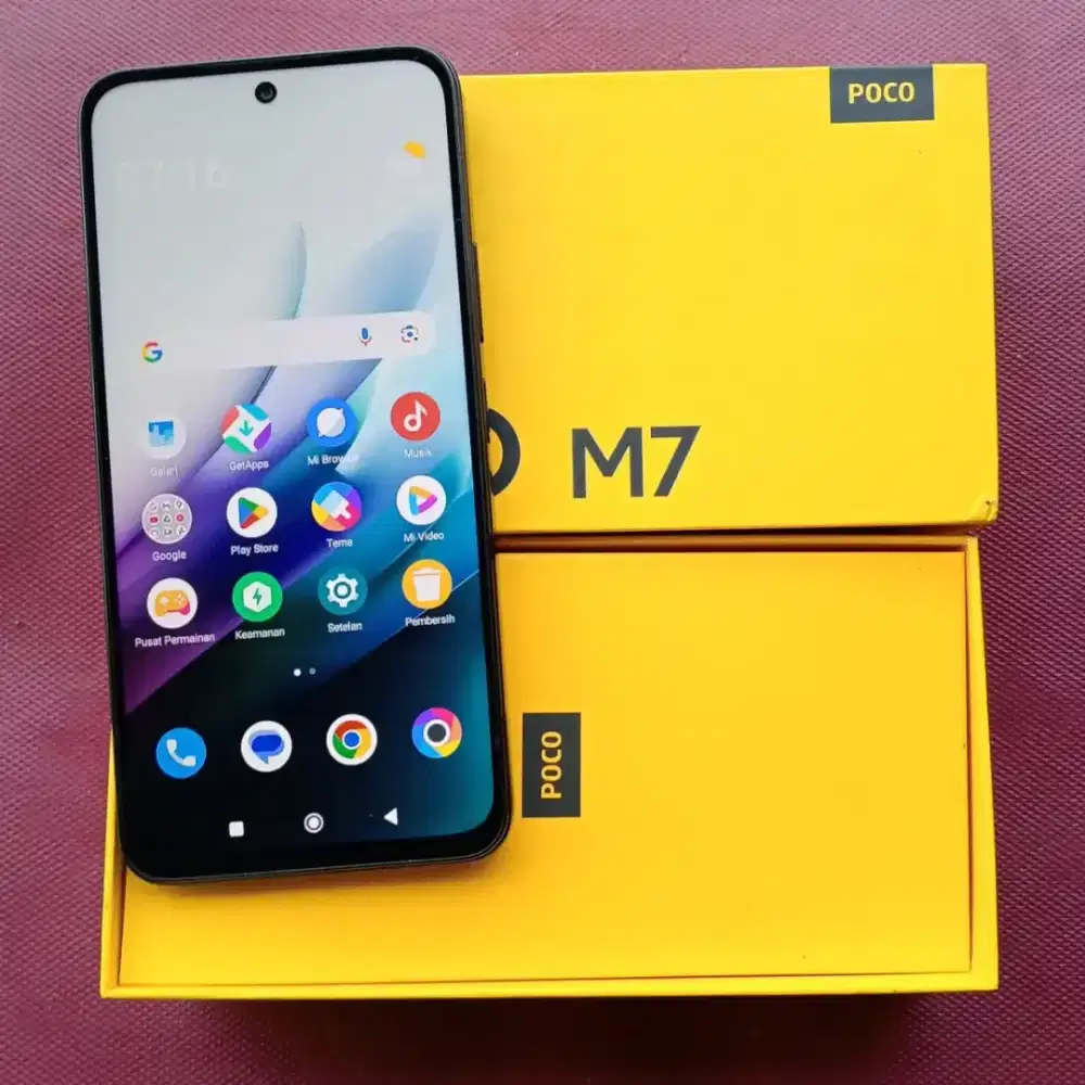 XIAOMi POCO M7 [RAM 8GB/256GB] lengkap Garansi