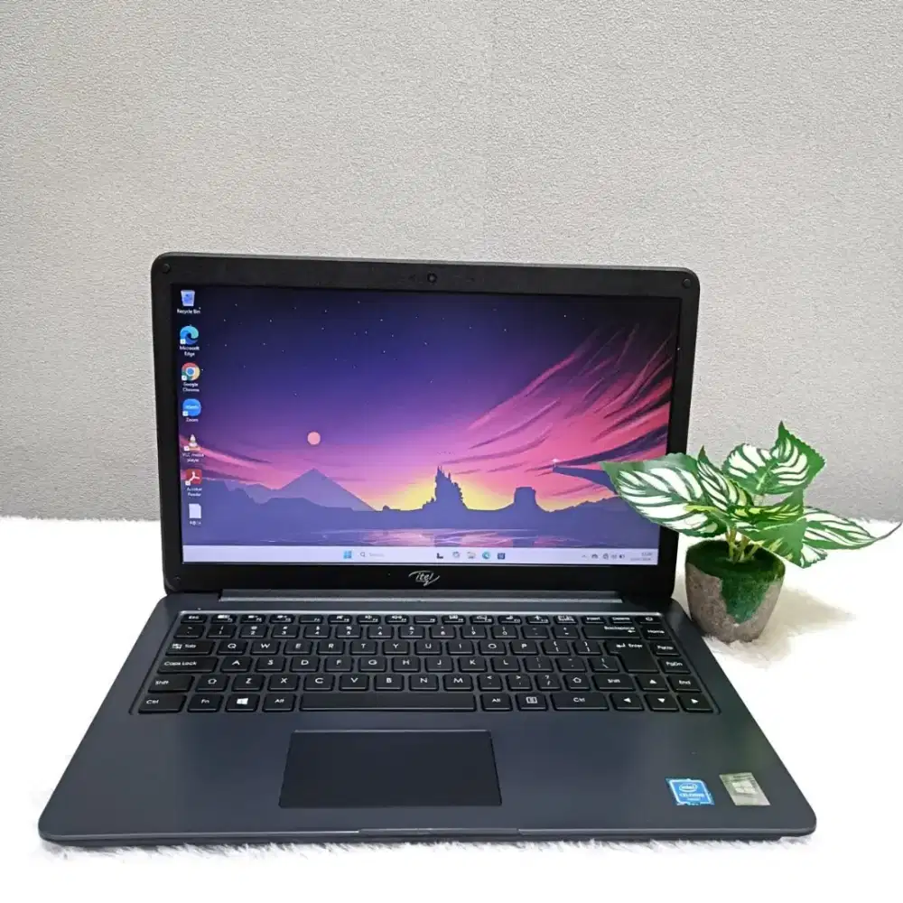 LAPTOP MURAH ITEL ABLE 1 INTEL N3350 RAM 4GB SSD 128GB LAYAR 14.0 INCH