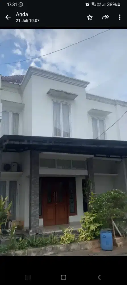 DIJUAL RUMAH CLUSTER GREEN DAMAI VILLAGE – 2 LANTAI