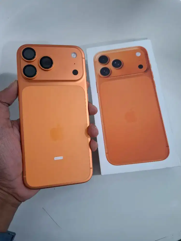 iPhone 17 promax 256gb iBox cosmic Oren like new