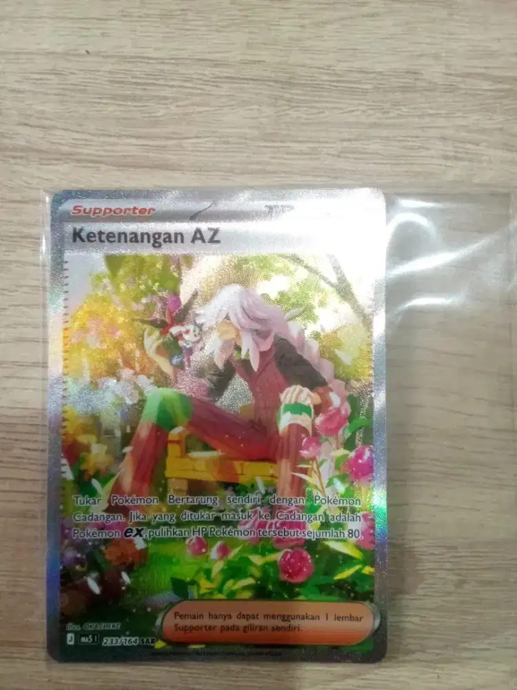 Pokemon TCG SAR Ketenangan AZ Supporter Trainer