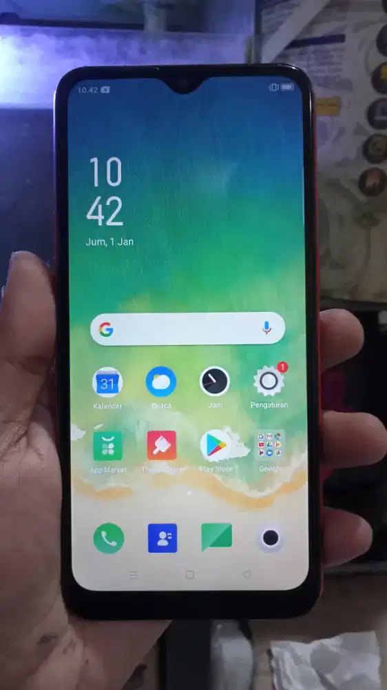 Oppo A1k 4G 2/32 layar 6.2 inchi super mulus