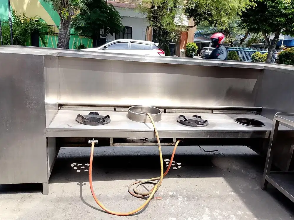 Kompor Stainless Steel Warkop