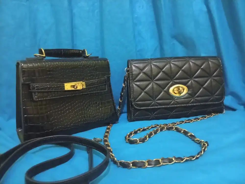 Dijual tas selempang wanita semi kulit masih mulus
