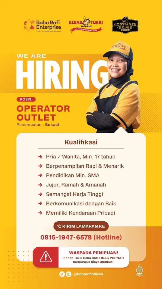 Lowongan baba rafi