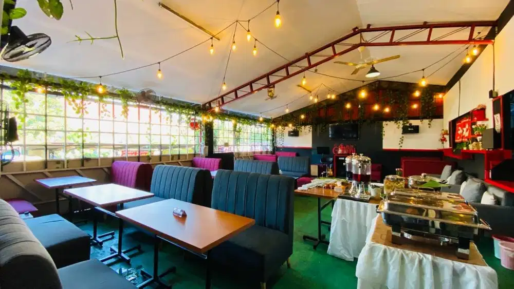 Soffa cafe meja